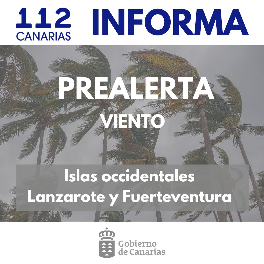 Cartela prealerta viento